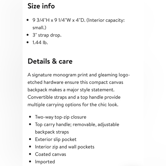 MCM BACKPACK - Picture 13 of 14